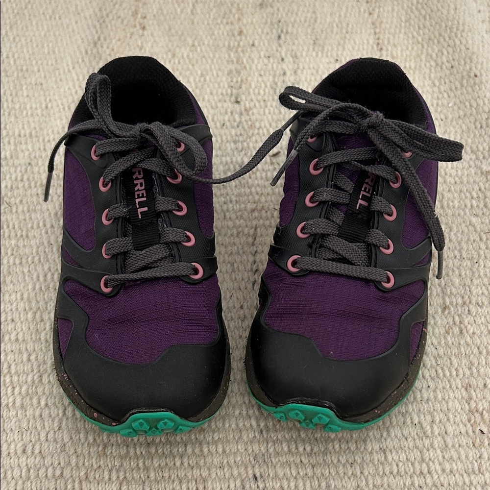 Merrell Kids Purple and Black Sneakers